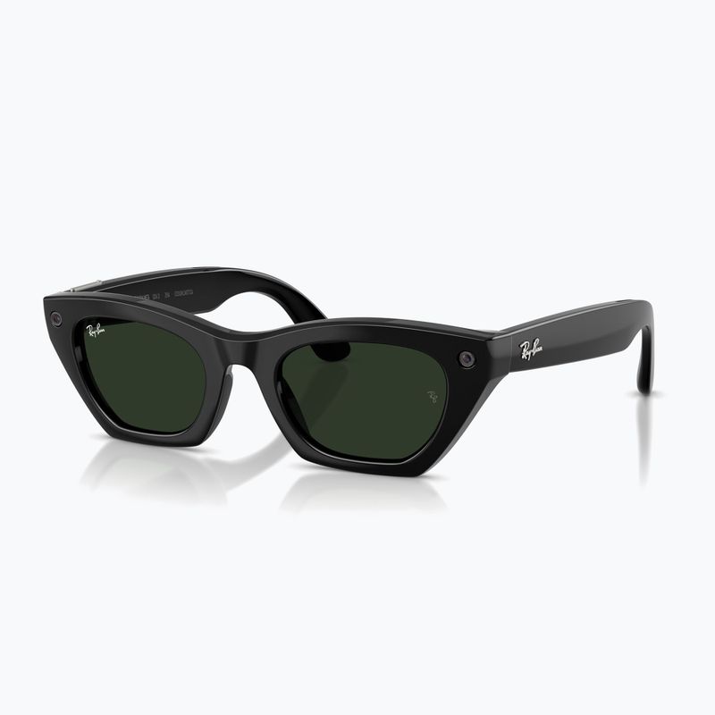Akiniai su kamera Ray-Ban Meta Zena shiny black/trs g. green 6