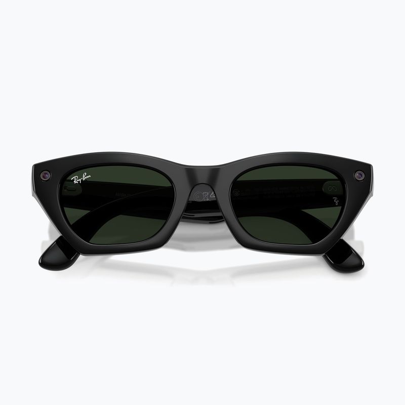 Akiniai su kamera Ray-Ban Meta Zena shiny black/trs g. green 8