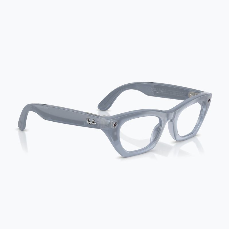 Akiniai su kamera Ray-Ban Meta Zena milky grey lilac/trs copper 4