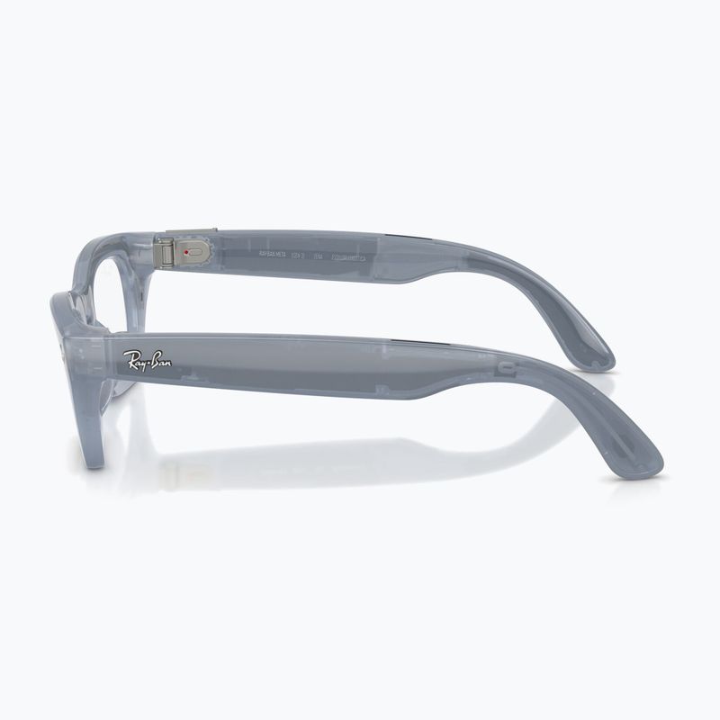 Akiniai su kamera Ray-Ban Meta Zena milky grey lilac/trs copper 5