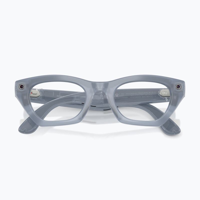 Akiniai su kamera Ray-Ban Meta Zena milky grey lilac/trs copper 6