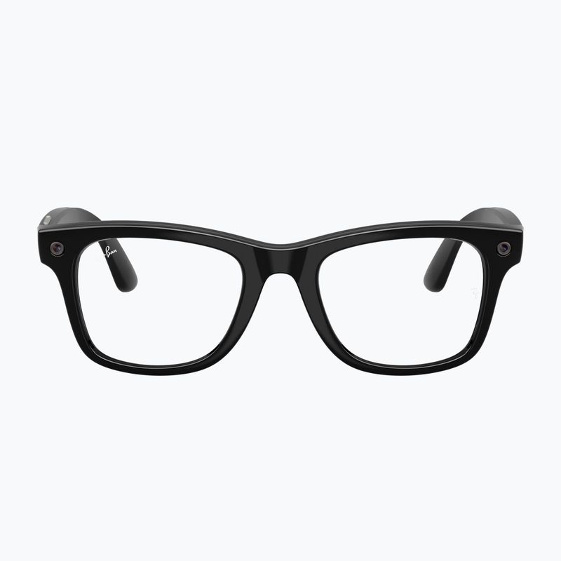 Akiniai su kamera Ray-Ban Meta Wayfarer shiny black/trs grey 2