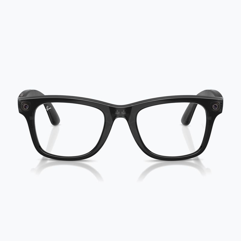 Akiniai su kamera Ray-Ban Meta Wayfarer transp. black/trs aquamarine 2