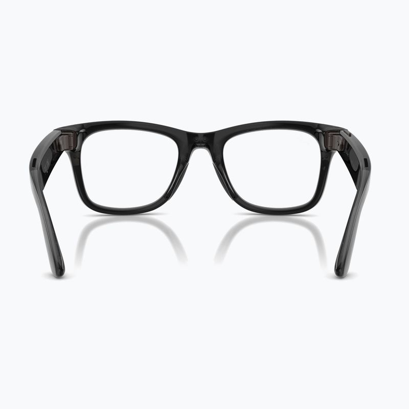 Akiniai su kamera Ray-Ban Meta Wayfarer transp. black/trs aquamarine 3