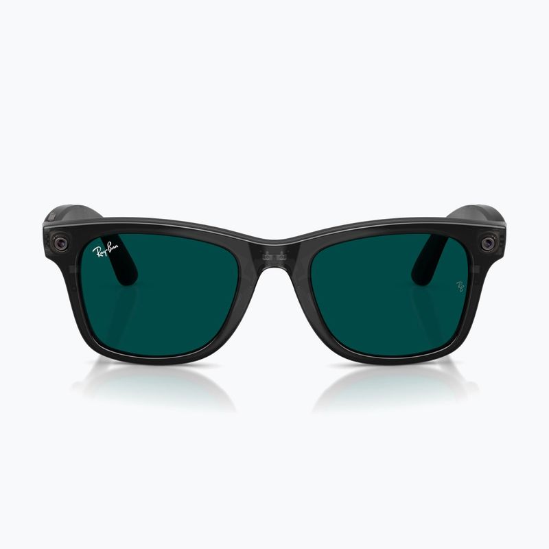 Akiniai su kamera Ray-Ban Meta Wayfarer transp. black/trs aquamarine 8