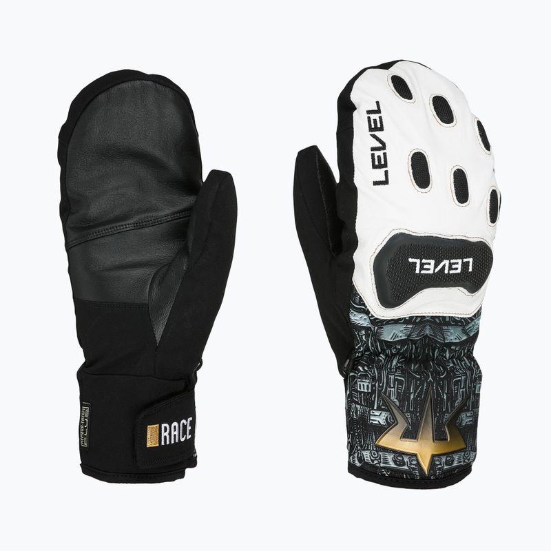 Slidinėjimo pirštinės Level Race Replica Mitt pk white