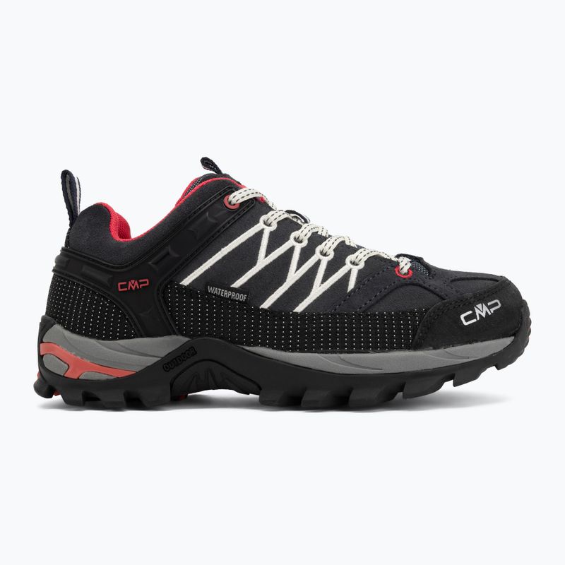 Moteriški žygio batai CMP Rigel Low Wp antracite/off white 2