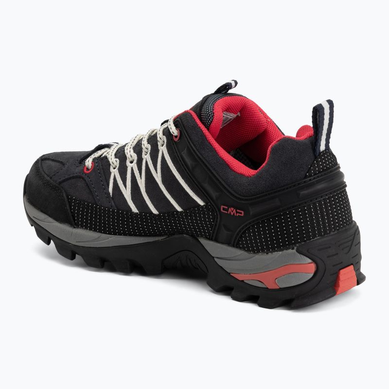 Moteriški žygio batai CMP Rigel Low Wp antracite/off white 3