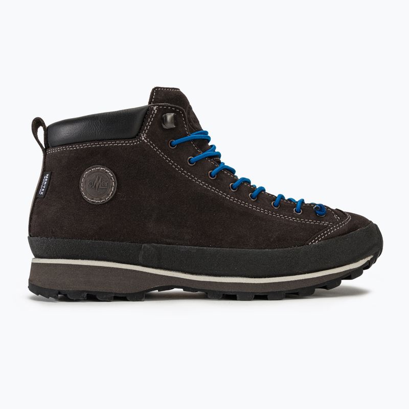 Moteriški turistiniai batai Lomer Bio Naturale Mid Mtx Suede antra/laguna 2