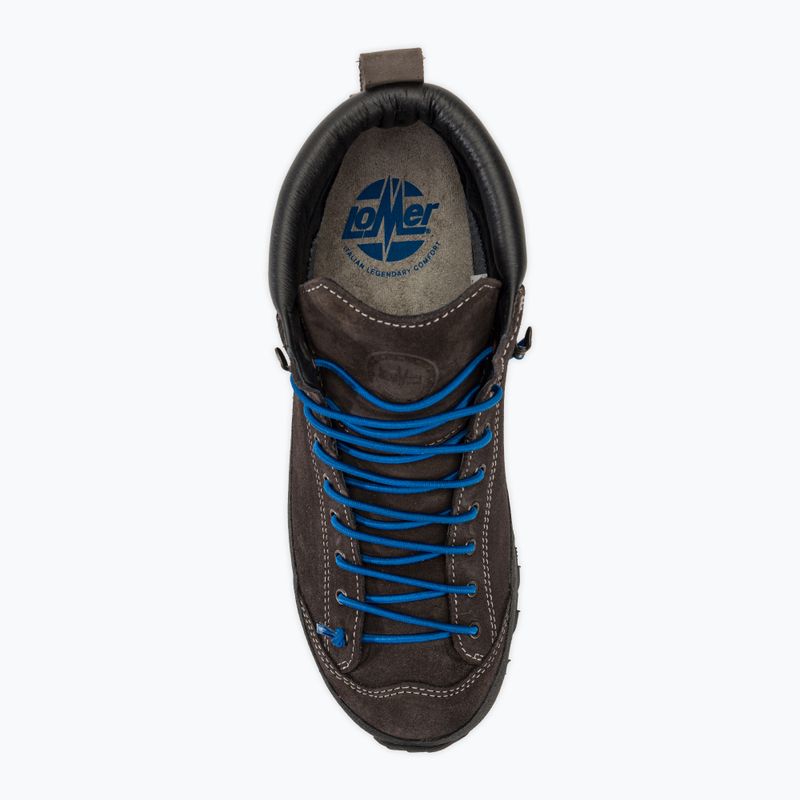 Moteriški turistiniai batai Lomer Bio Naturale Mid Mtx Suede antra/laguna 5