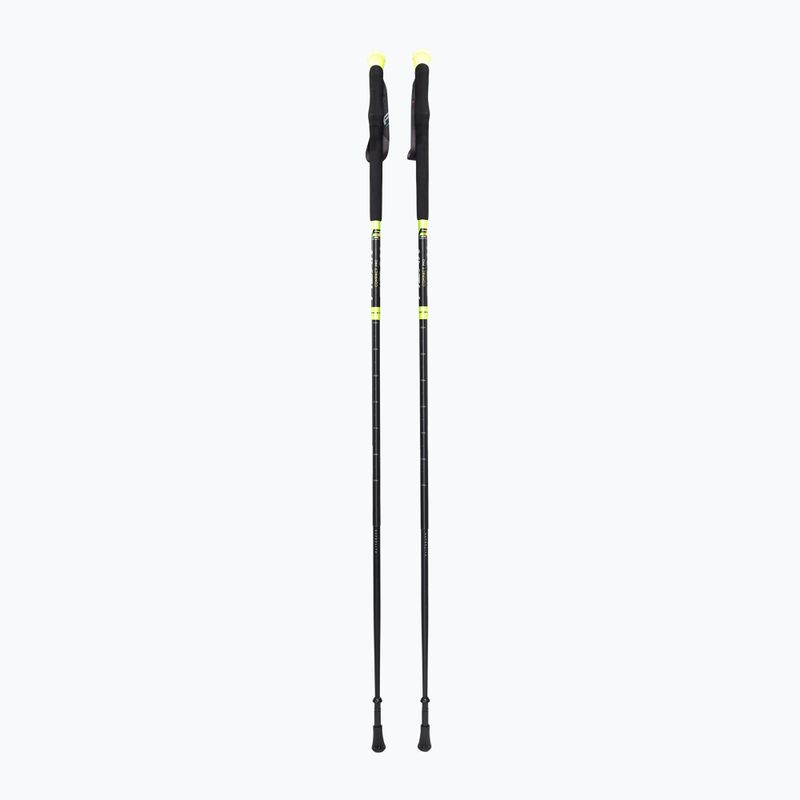 Fizan Compact Pro trekingo lazdos juodos spalvos S20 7109
