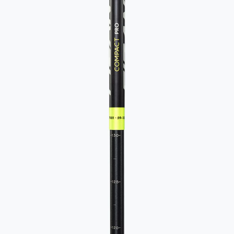Fizan Compact Pro trekingo lazdos juodos spalvos S20 7109 5