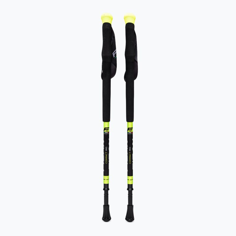 Fizan Compact Pro trekingo lazdos juodos spalvos S20 7109 6