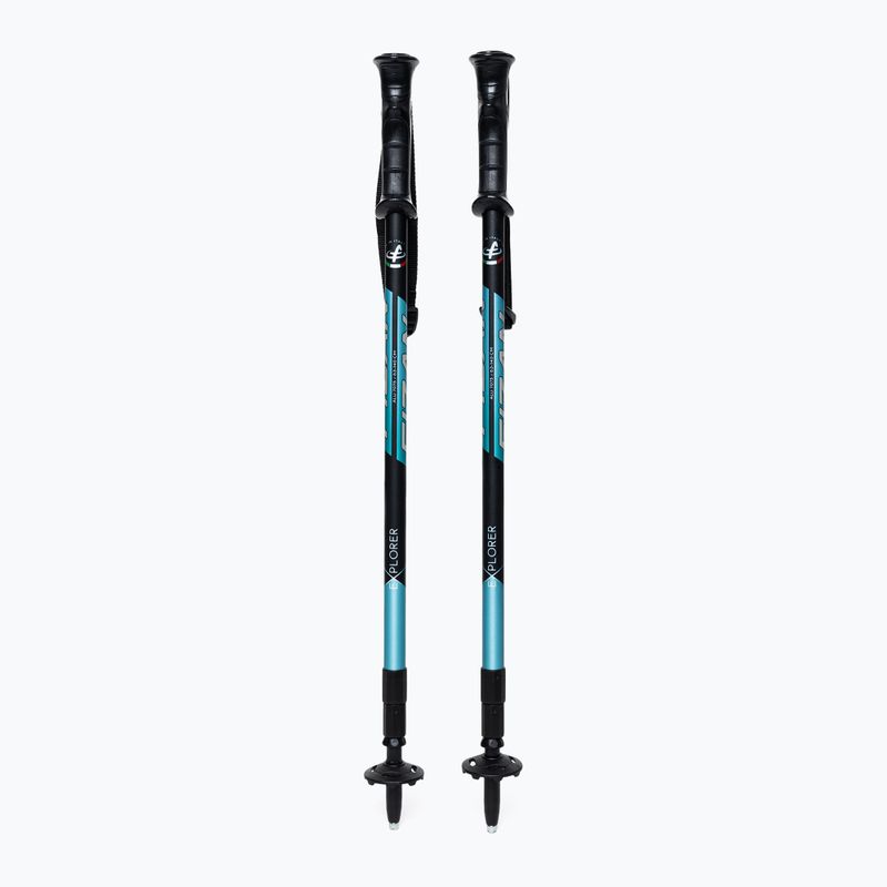 Fizan Explorer trekingo lazdos mėlynos S20 7521 6