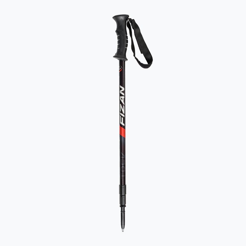 Fizan Trek trekingo lazdos raudonos spalvos S22 7513 2