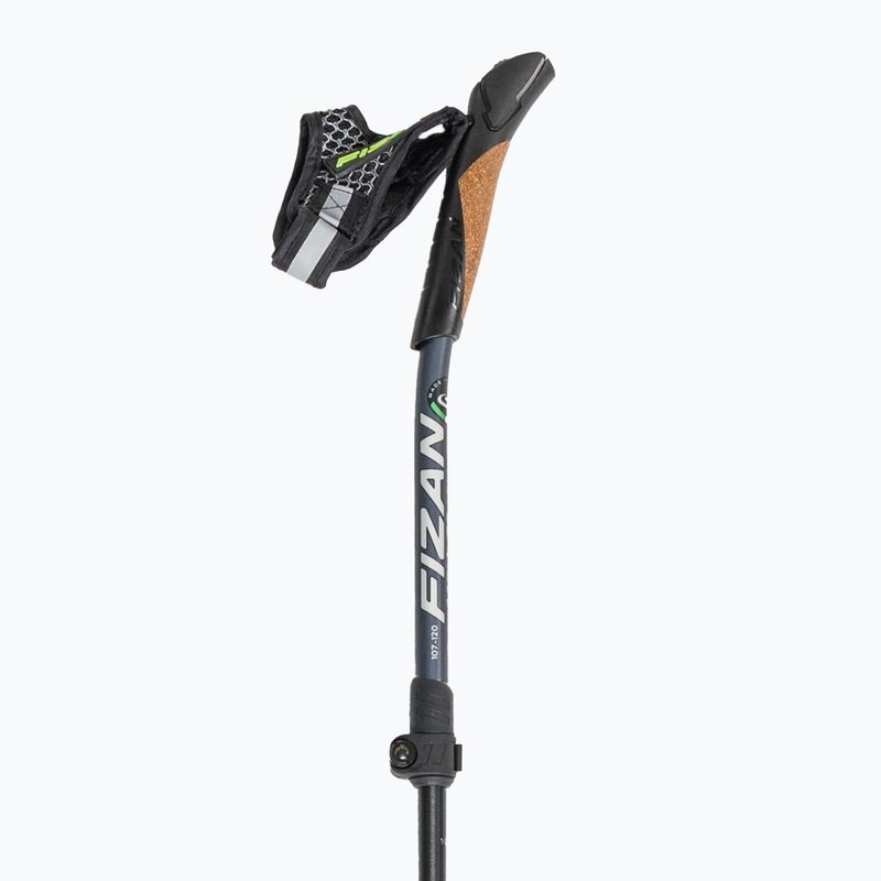 Fizan Tecno Impulse Race pilkos spalvos S22 7510 šiaurietiško ėjimo lazdos 2