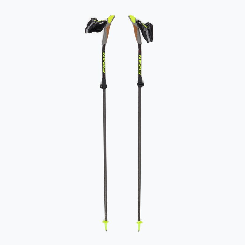 Šiaurietiškojo ėjimo lazdos Fizan Carbon Pro Impulse 2023 grey