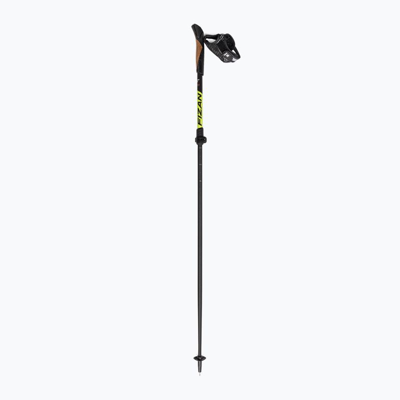 Šiaurietiško ėjimo lazdos Fizan Tecno Race yellow/grey 2