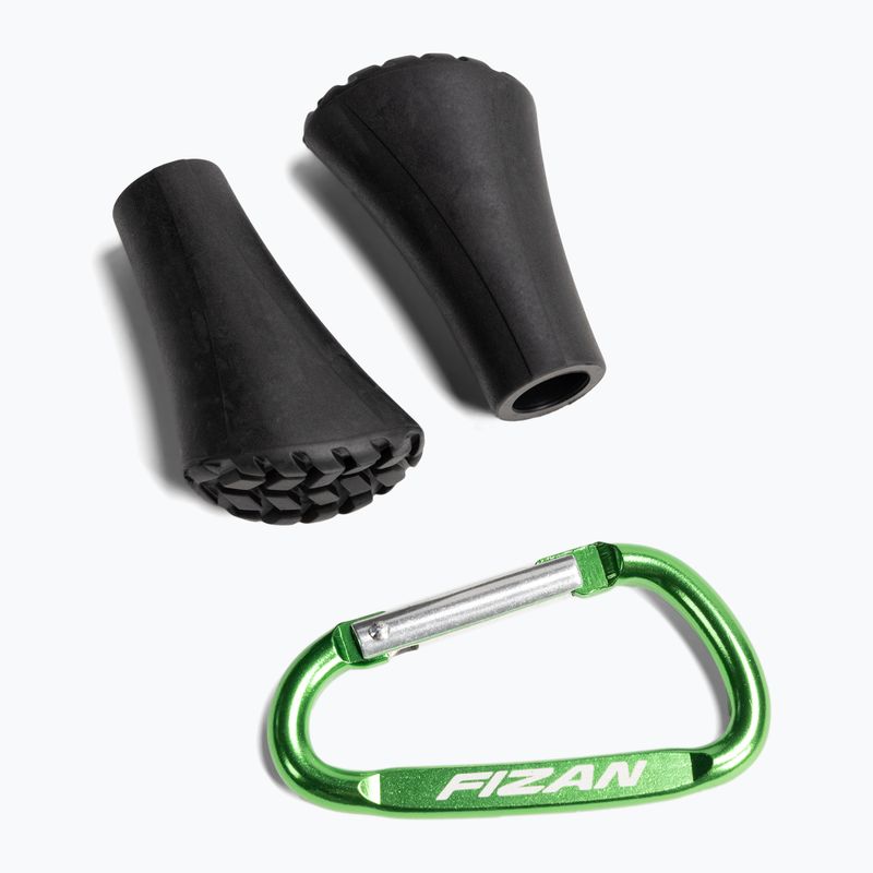 Šiaurietiško ėjimo lazdos Fizan Tecno Race yellow/grey 5