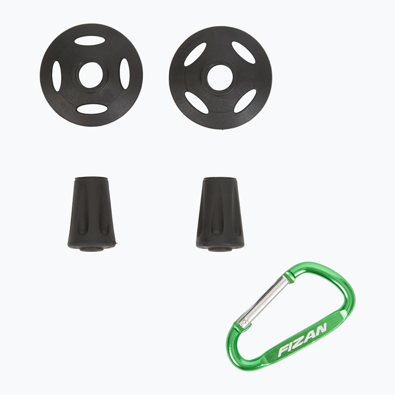 Žygio lazdos Fizan Compact MS black 10