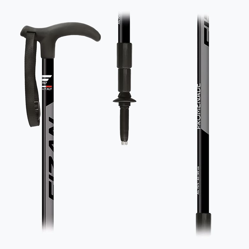 Žygio lazda Fizan Promenade grey 9