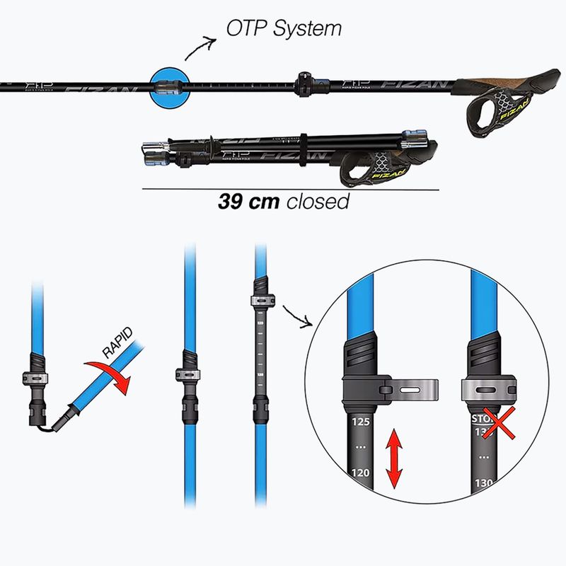 Lazdos Fizan RFP Trail black 13