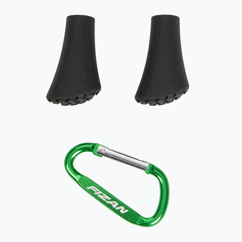 Šiaurietiško ėjimo lazdos Fizan Carbon Pro Impulse red 7