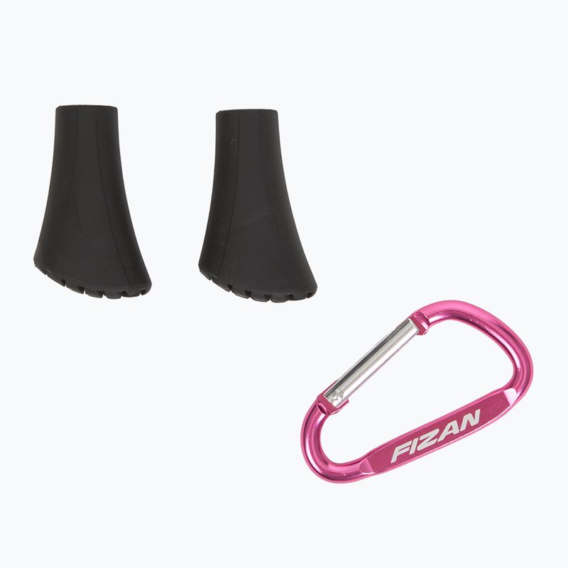 Šiaurietiško ėjimo lazdos Fizan Carbon Pro yellow 7