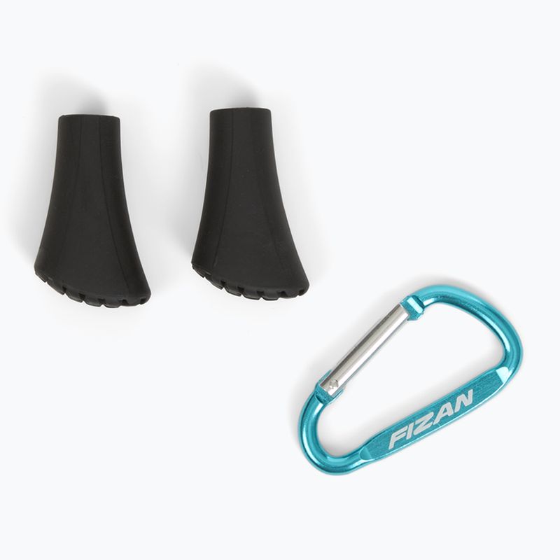 Šiaurietiško ėjimo lazdos Fizan Tekno Race yellow 7