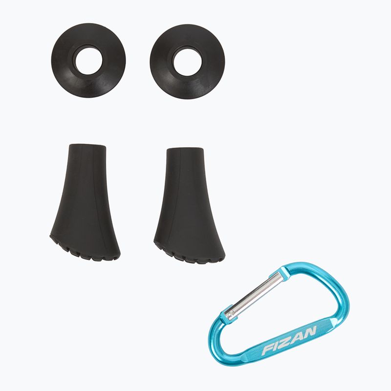 Šiaurietiško ėjimo lazdos Fizan Speed yellow 7