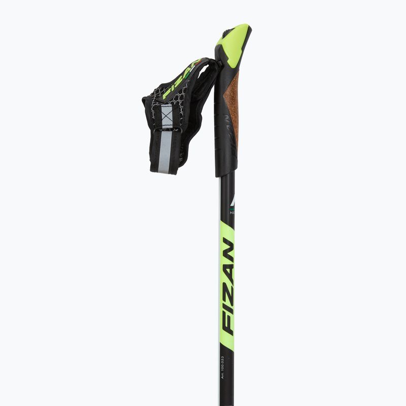 Šiaurietiško ėjimo lazdos Fizan Carbon Race yellow 2