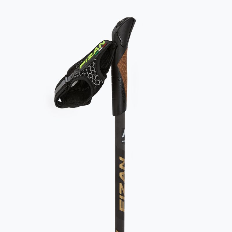 Nordic walking lazdos Fizan Runner 100063 auksinės spalvos 2