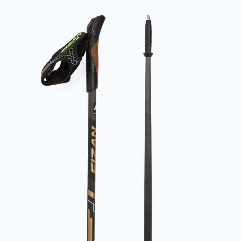 Nordic walking lazdos Fizan Runner 100063 auksinės spalvos 3