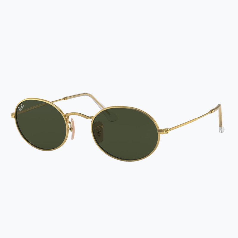 Akiniai nuo saulės Ray-Ban Oval arista gold/green g-15 4