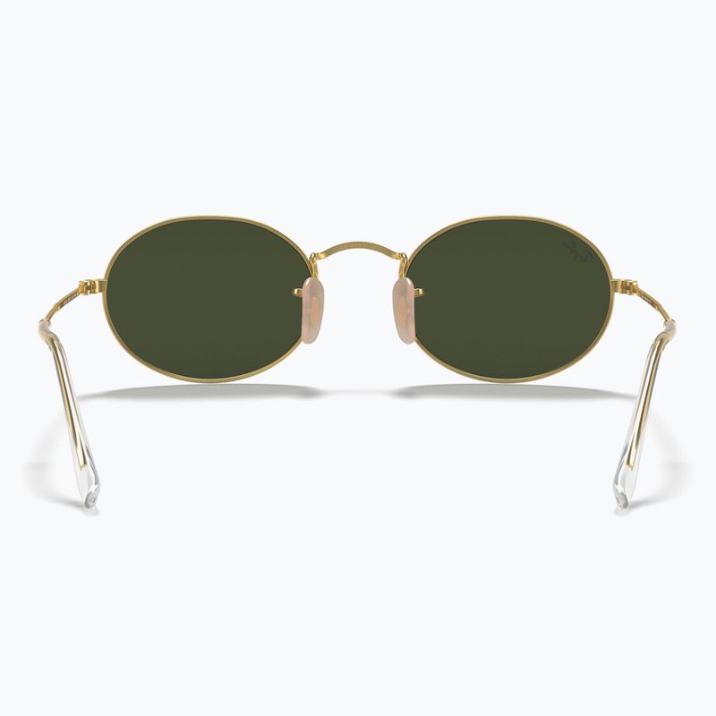 Akiniai nuo saulės Ray-Ban Oval arista gold/green g-15 5
