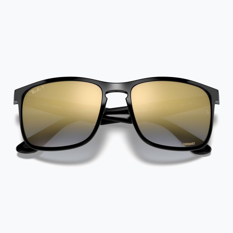 Akiniai nuo saulės Ray-Ban Rb4264 Polarized+ Lenses polarized black/blue gold polarized+ 3