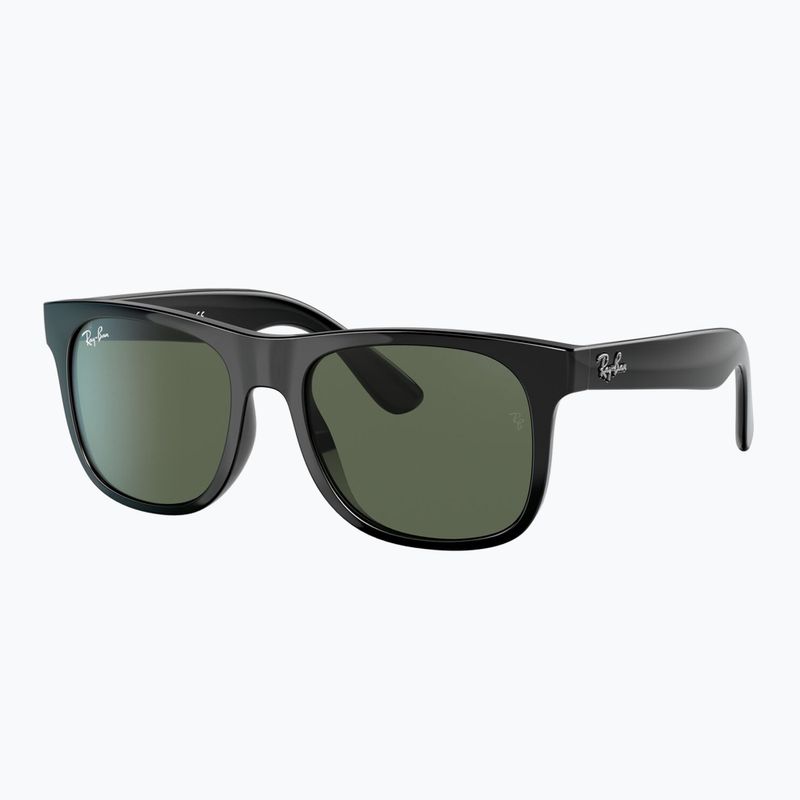 Vaikiški saulės akiniai Ray-Ban Justin black/dark green 4