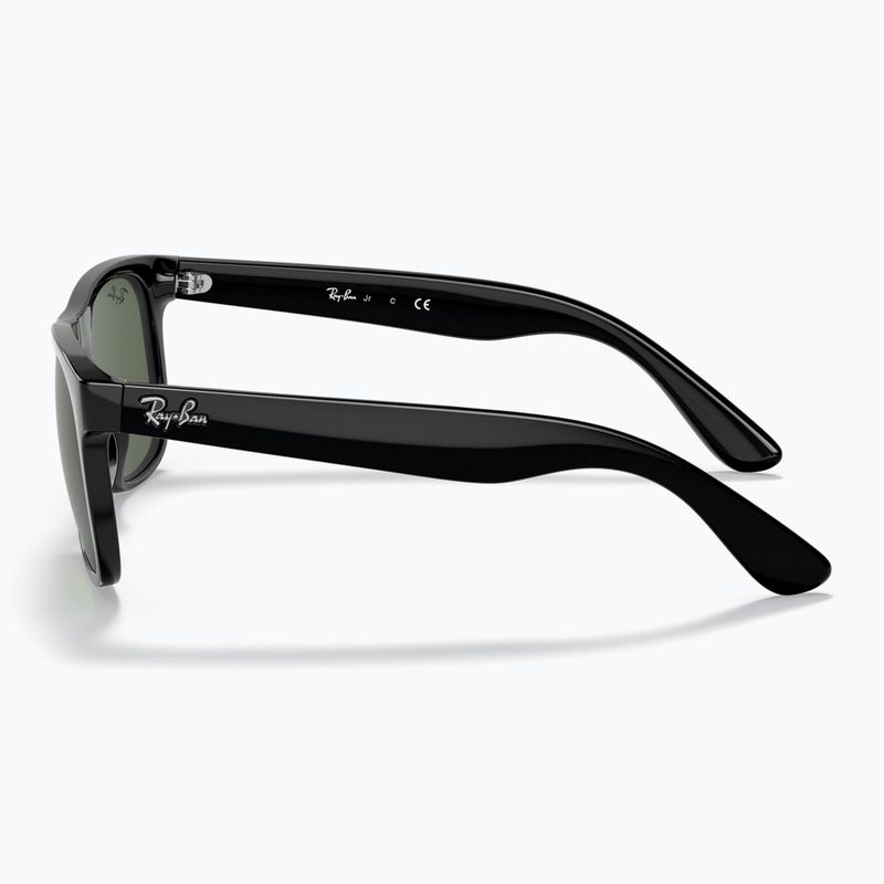 Vaikiški saulės akiniai Ray-Ban Justin black/dark green 7