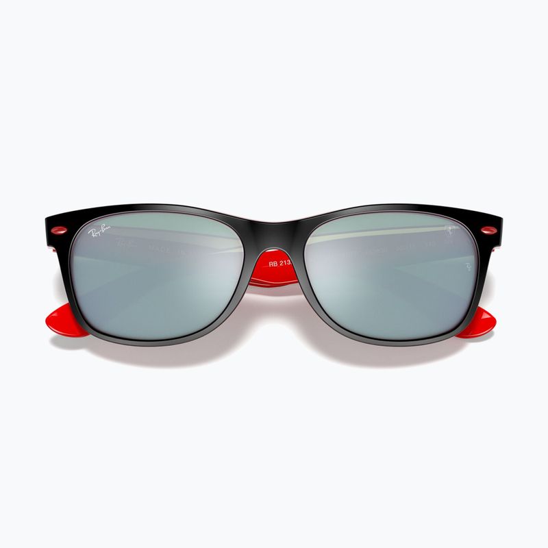 Akiniai nuo saulės Ray-Ban RB2132M Scuderia black/silver flash 3
