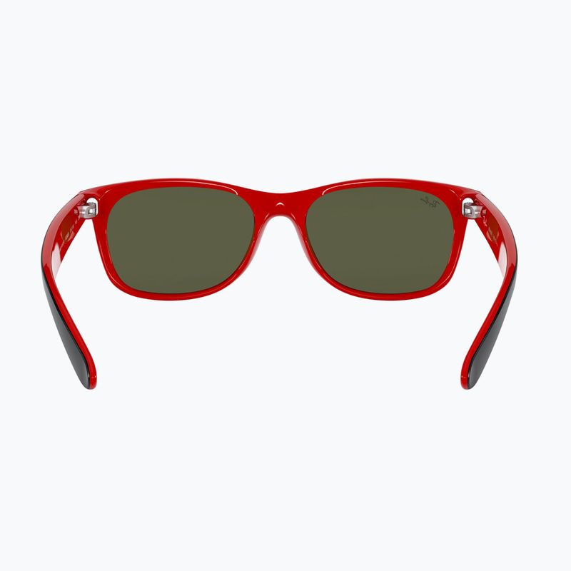 Akiniai nuo saulės Ray-Ban RB2132M Scuderia black/silver flash 5