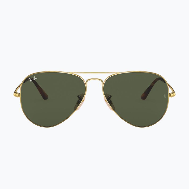 Akiniai nuo saulės Ray-Ban Aviator Metal II gold arista/green g-15 2