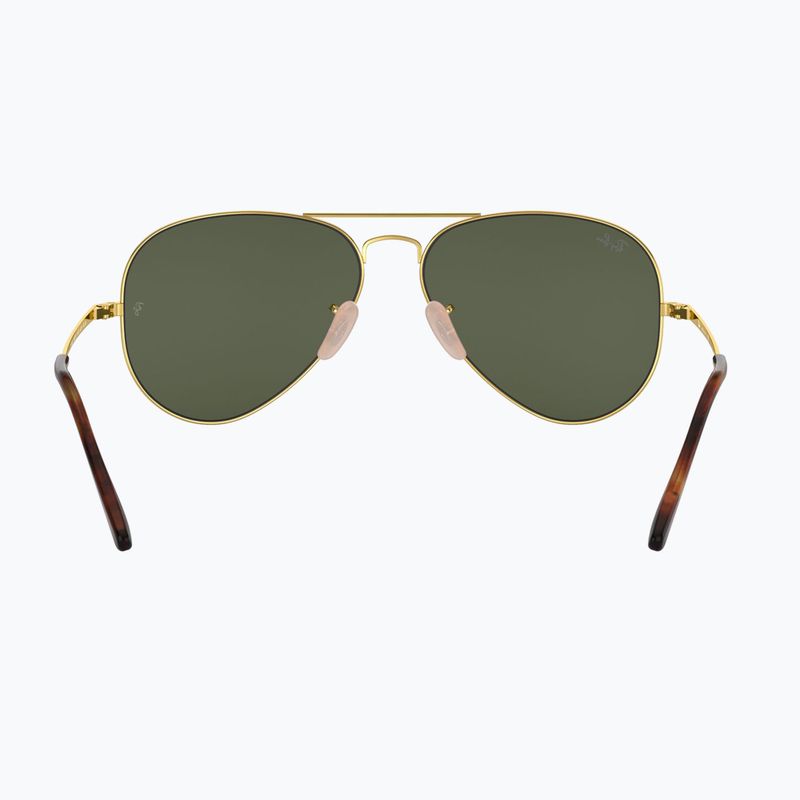 Akiniai nuo saulės Ray-Ban Aviator Metal II gold arista/green g-15 5