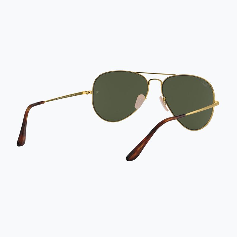 Akiniai nuo saulės Ray-Ban Aviator Metal II gold arista/green g-15 6