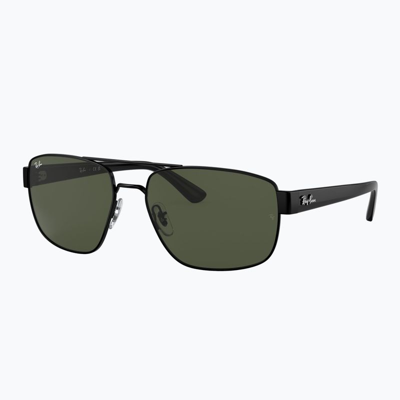 Akiniai nuo saulės Ray-Ban RB3663 black/green g-15 4