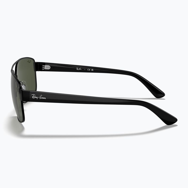 Akiniai nuo saulės Ray-Ban RB3663 black/green g-15 7