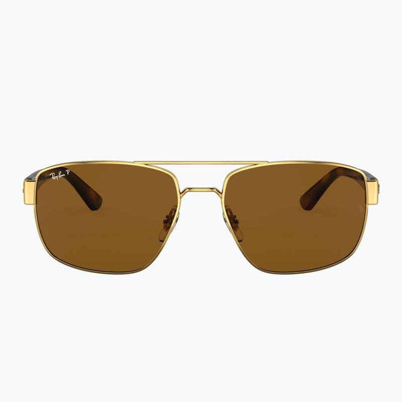 Akiniai nuo saulės Ray-Ban RB3663 arista gold/brown 2