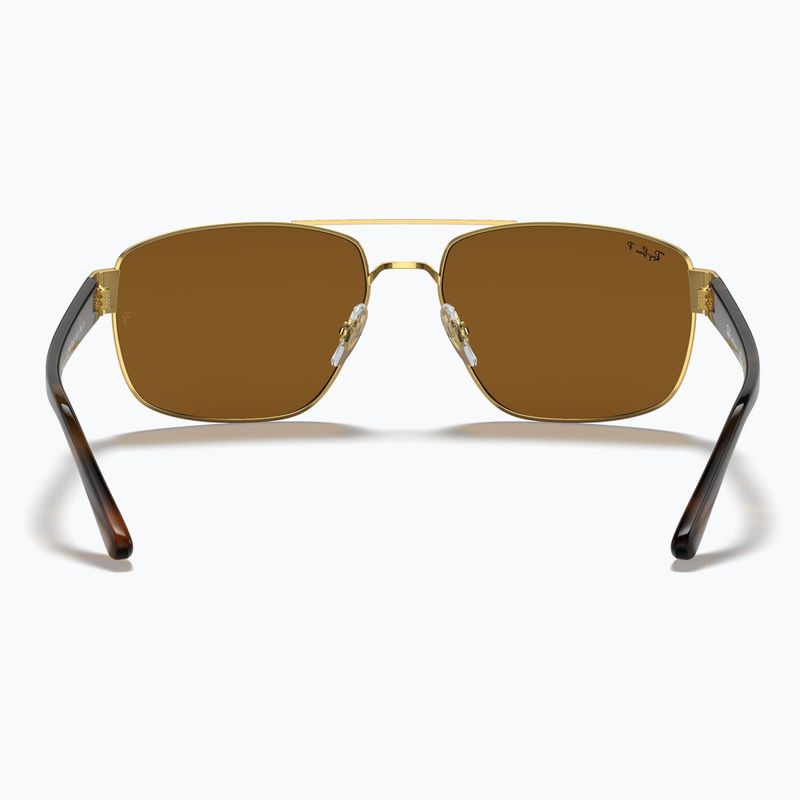 Akiniai nuo saulės Ray-Ban RB3663 arista gold/brown 5