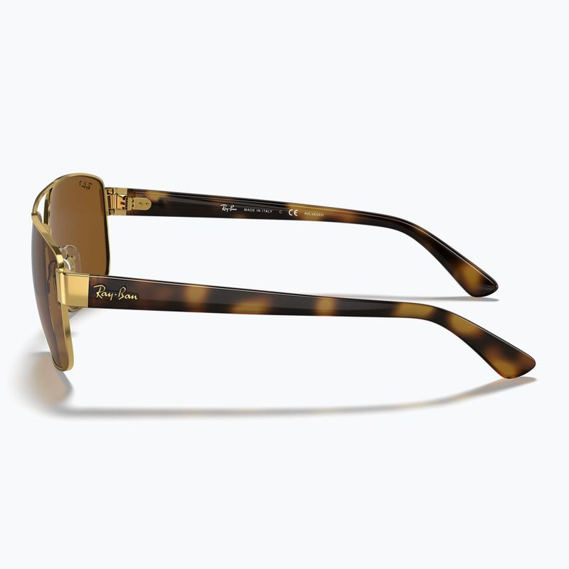 Akiniai nuo saulės Ray-Ban RB3663 arista gold/brown 7