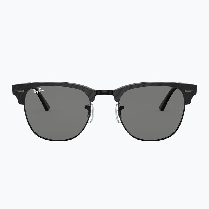 Akiniai nuo saulės Ray-Ban Clubmaster Marble black/dark grey 2