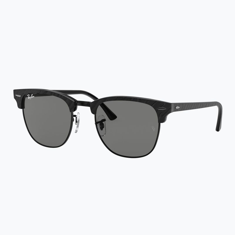 Akiniai nuo saulės Ray-Ban Clubmaster Marble black/dark grey 4